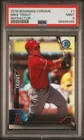 2016 Bowman Chrome - Mike Trout #1 Refractor /499 PSA 9 Mint