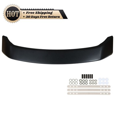 Silscvtt Plastic Trunk Spoiler Lid With LED Lights For Honda Civic 2012-14 2015