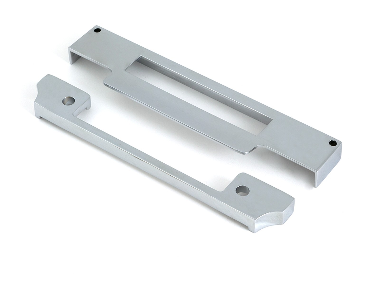 From The Anvil 51403 Polished SS 0.5"" Rebate Kit for Euro Sash Lock