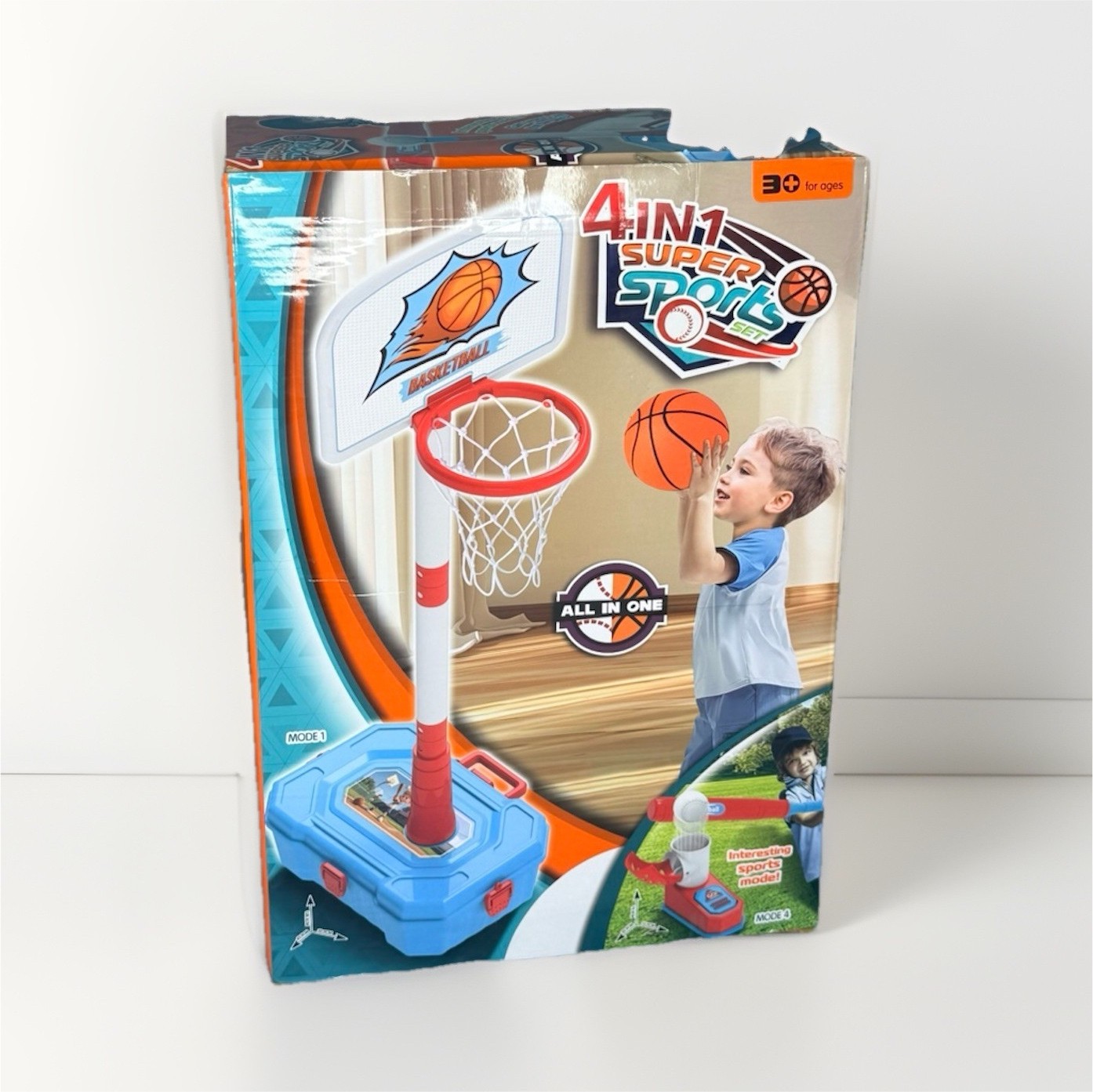 Basketball Hoop Baseball Bat