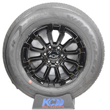 18 Chevy Silverado Black At4x Replica Wheels Rims Tires New 27565r18 2022 18 Chevy Silverado Black At4x Replica Wheels Rims Tires New 27565r18 2022