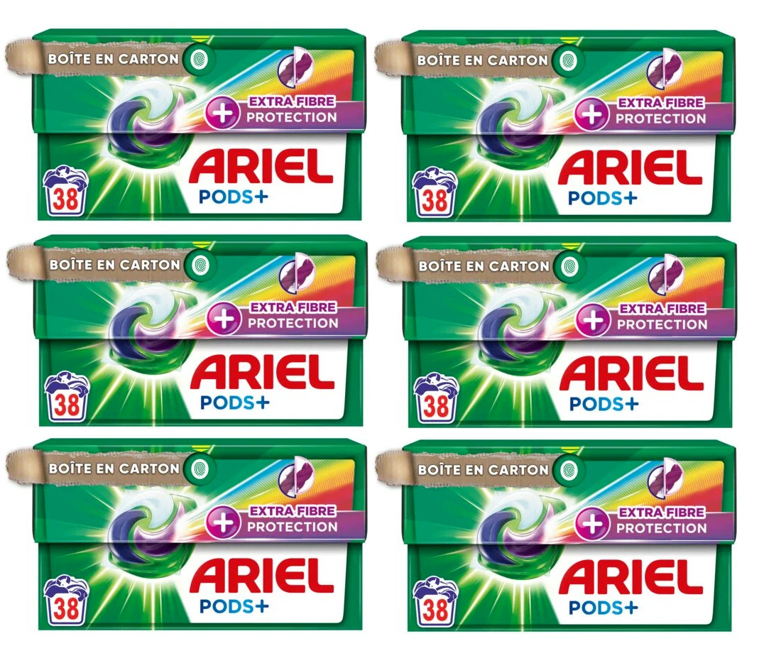 Ariel Extra Fibre Protection capsules de lessive anti bouloche pour textile délicat