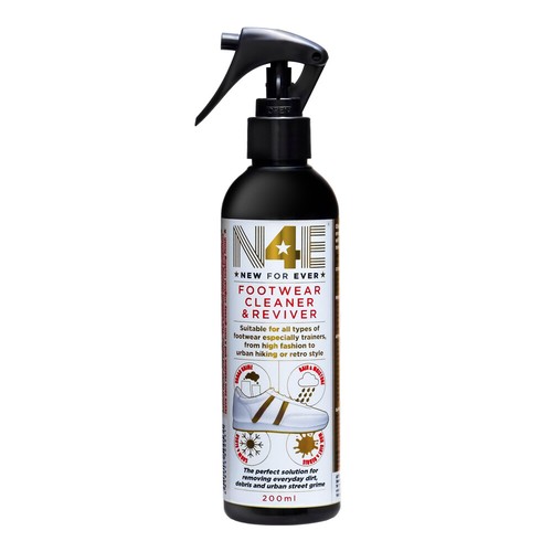 N4E Entrenadores de Zapatos Botas Limpiador Restaurar Revivir Cuidado Limpieza Bomba Spray - Imagen 2 de 12