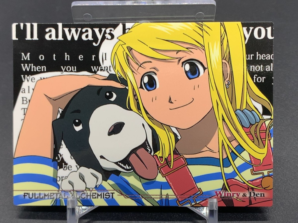 Winry Den 045 Full Metal Alchemist Card Amada 2004 Japanese | eBay UK