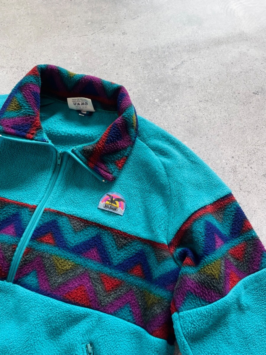 Vintage 90s Salewa Fleece half Zip Sweatshirt Polarlite M Vintage 90s Salewa Fleece half Zip Sweatshirt Polarlite M