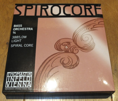 Thomastik Spirocore Bass Orchestra 3/4 Saite Satz 3885 OW light Kontrabass Weich
