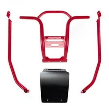HMF Racing HD Defender Front Bumper Guard UTV Red Honda Talon 1000R/1000X