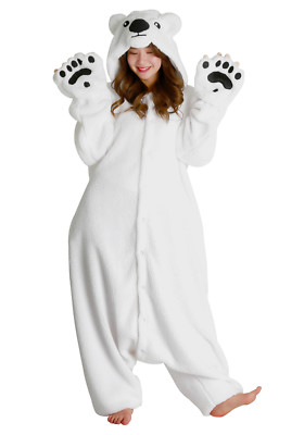 SAZAC Polar Bear Kigurumi Adult Costume from USA