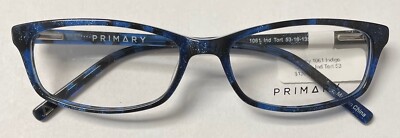EYEGLASS FRAMES WOMEN'S PLASTIC SMALL CAT EYE  BLUE TORTOISE FAST SHIPPING