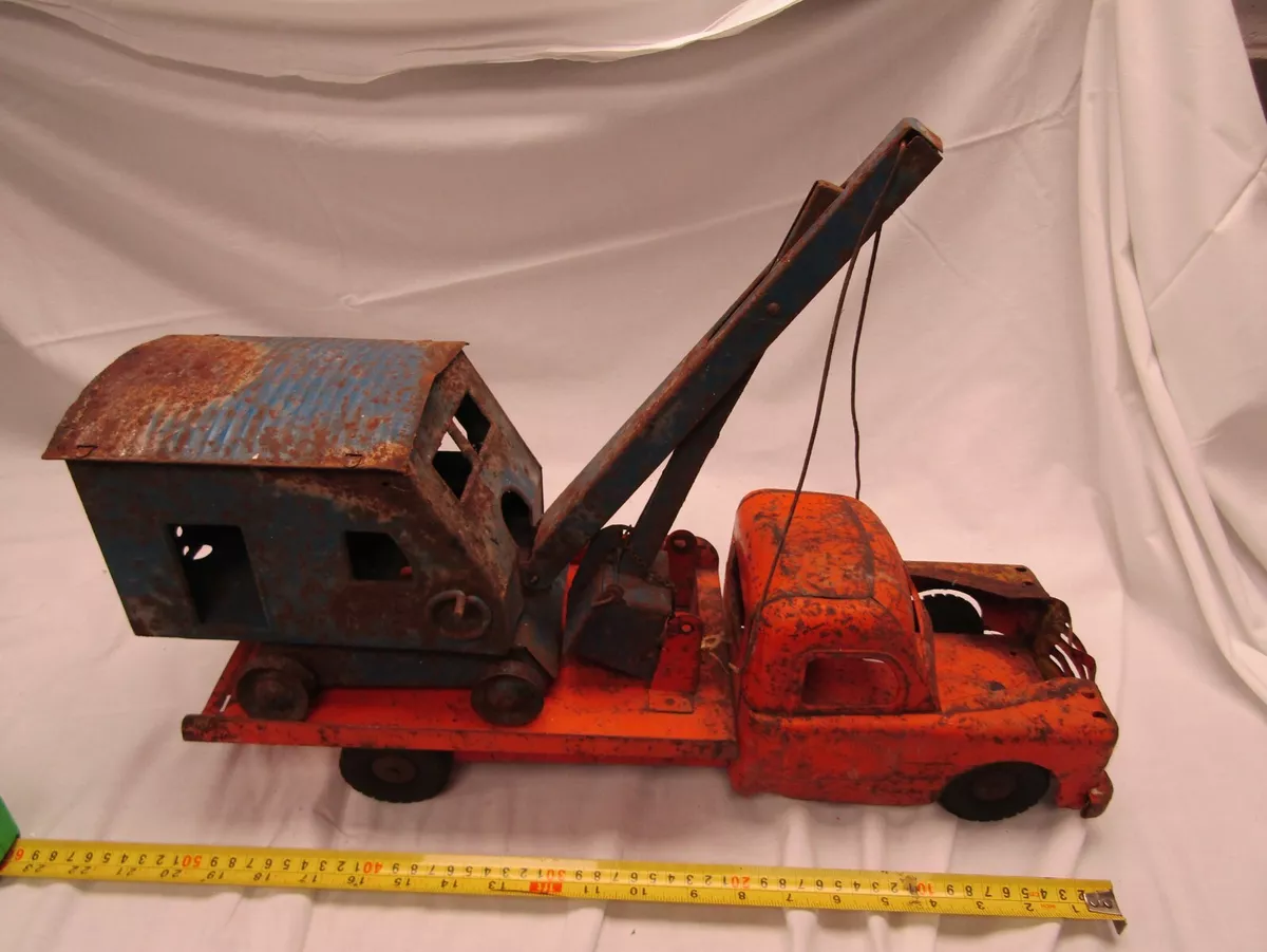 Vintage Structo Hauler Shovel Drag