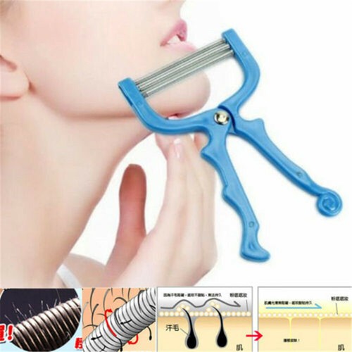 3-Spring Threading Facial Hair Remover Tool Face Beauty Epilator Epicure New - Picture 6 of 10