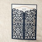Laser cut wedding invitations,DIY invitations,Printable invitations_XCW5102