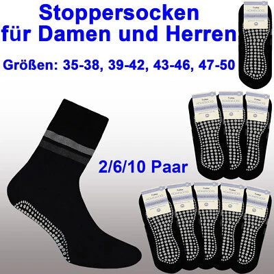 STAR SOCKS GERMANY Socken rutschfest für Damen und Herren ABS homesocks Gr. 35-38 39-42 43-46 47-50