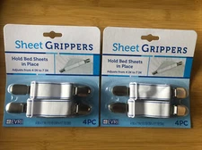 2 Pack Of Evri Metal Sheet Straps 4 pc each