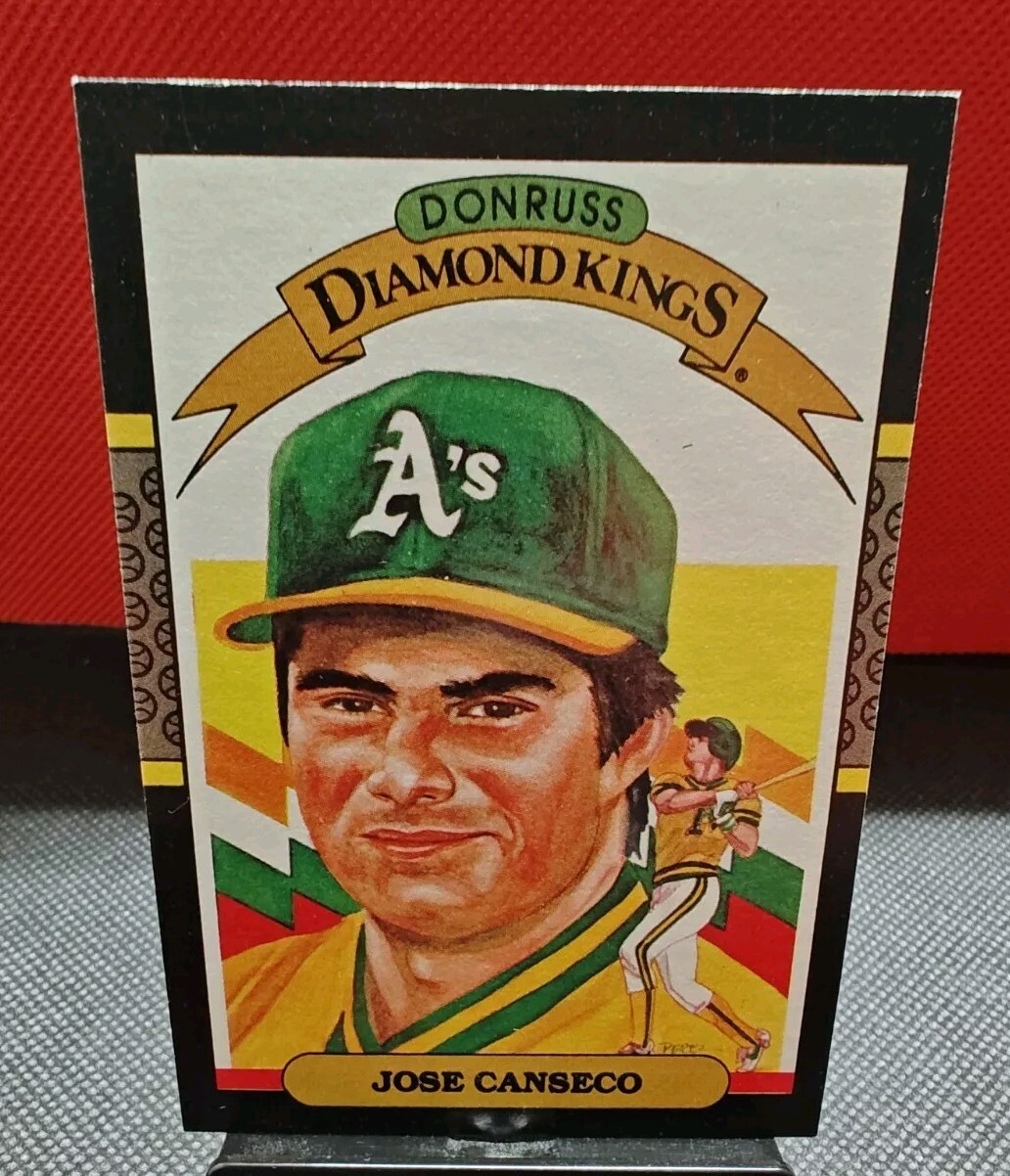 1987 Donruss - Diamond Kings #6 Jose Canseco