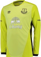 Umbro Everton 2016/17 Kids Goalkeeper Shirt Umbro Everton 2016/17 Kids Goalkeeper Shirt