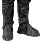 Oxford Imperméable Bottes de Pluie Housse Surbottes Noir