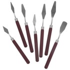 7 Pcs Painting Scraper Texture Art Supplies Mixing Equipment for Models