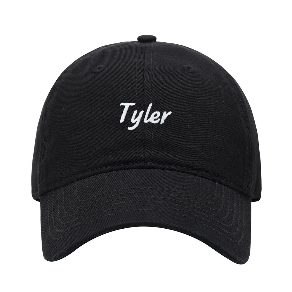 Baseball Cap Men Name Tyler Gift Embroidered Washed Cotton Dad Hat Baseball Caps