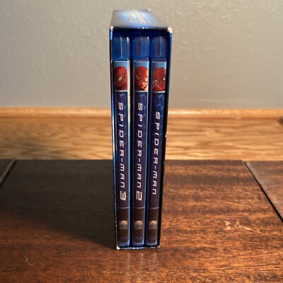 Spider-Man: The High Definition Trilogy Blu-Ray 4 Disc Box Set | eBay