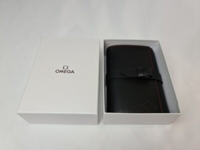 OMEGA Original Limited Watch Care Kit with Black Leather Case New in Box