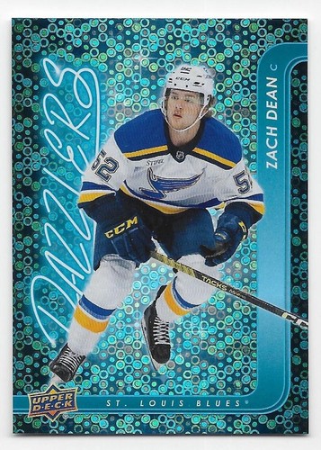 24/25 UPPER DECK EXTENDED DAZZLERS BLUE Hockey (#DZ101-DZ150) U-Pick From List - Picture 7 of 7