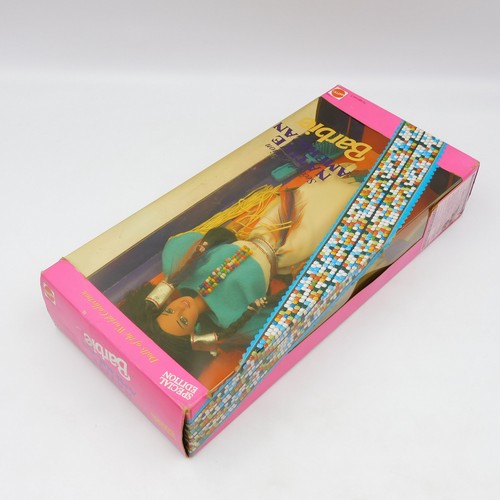 Barbie Native American NRFB #11609 2a Series 1993 Dolls of The World Special Ed - Picture 12 of 14
