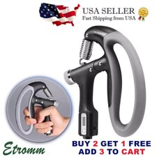 Hand Power Trainer Grip Strength Gripper Strengthener Adjustable Gym Exerciser