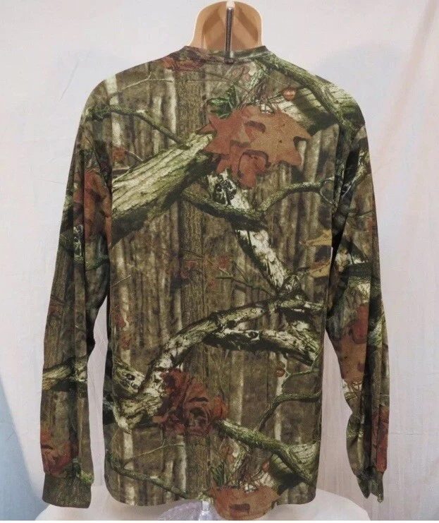 Mossy Oak Shirt Camo Break Up Infinity Hunting Fall Size XL NWT - Image 3 of 4