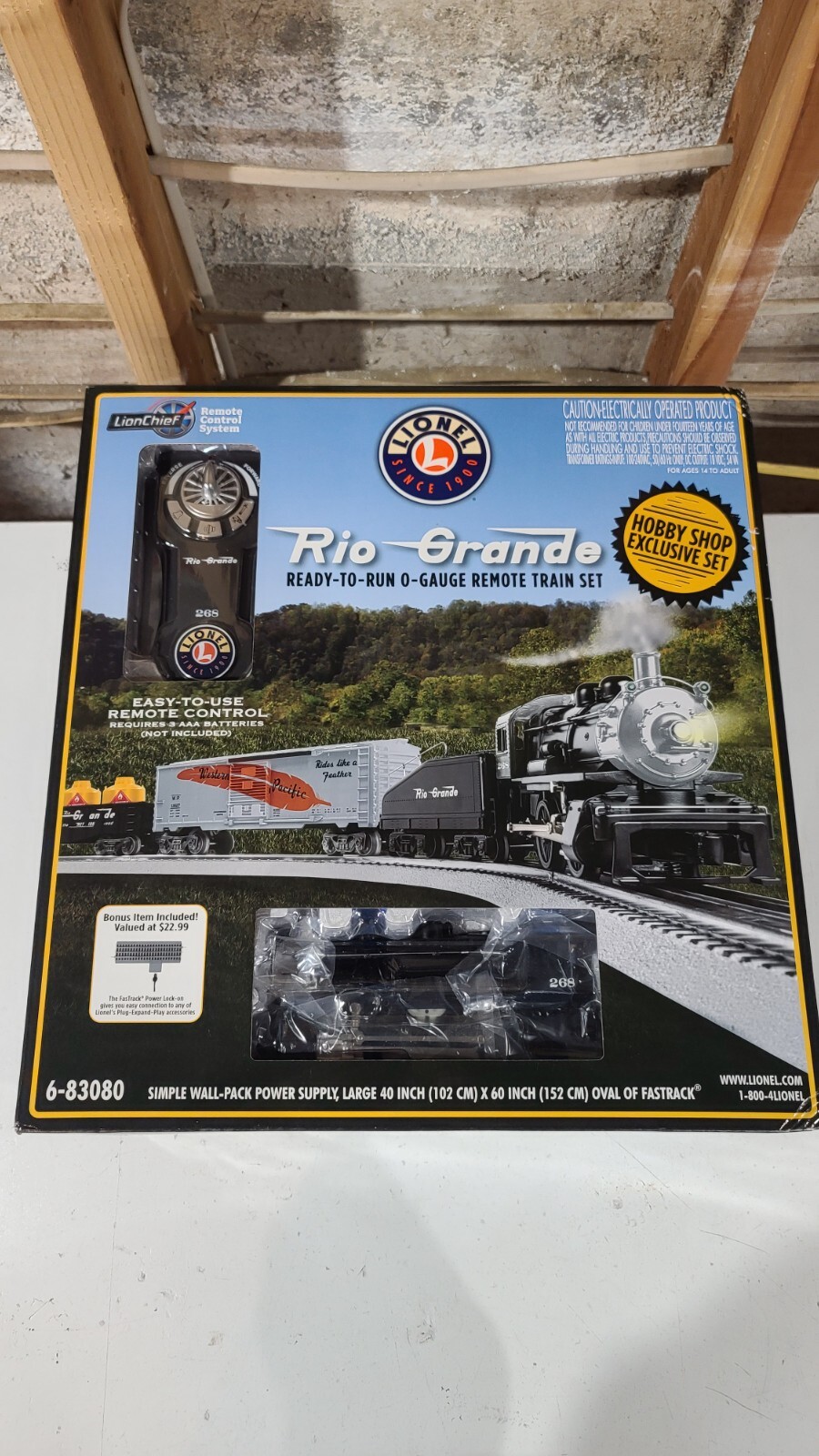 Lionel Lionchief Train Set 683080 Rio Grande Hobby Shop Exclusive