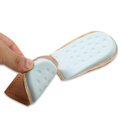 Thickened Half Insoles Comfortable Leather & Latex Inserts Front Insole Shoe Pad