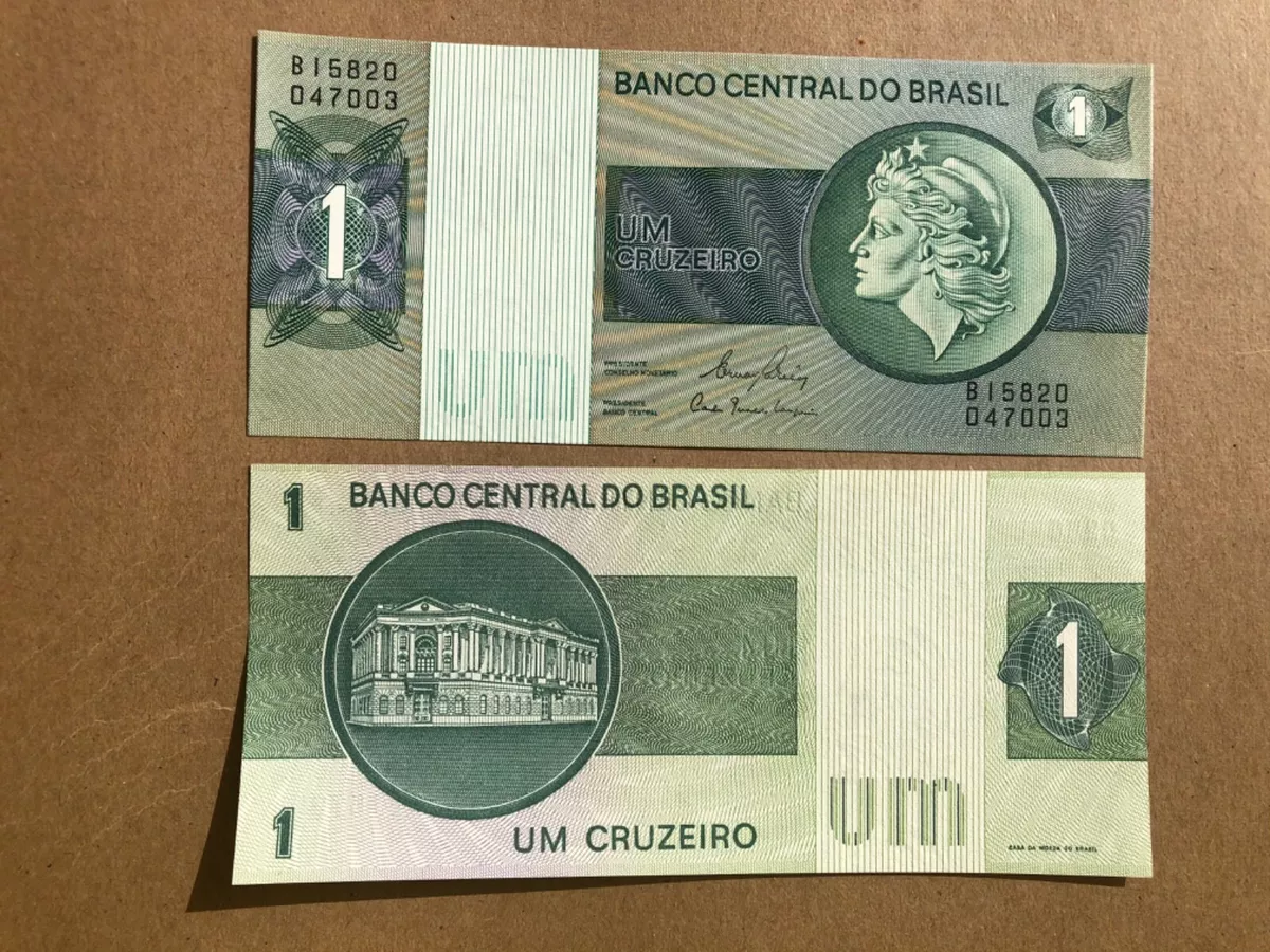 BANCO CENTRAL DO BRASIL 200 DUZENTOS CRUZEIROS UNC! - BB267UXX