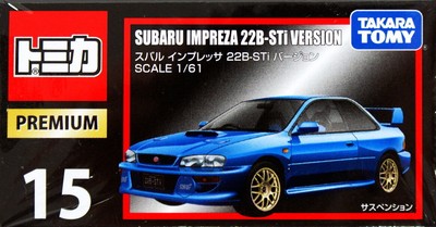 tomica subaru 22b