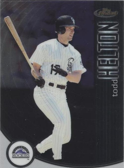 2001 Topps Finest - Todd Helton #61 - 1 of 1