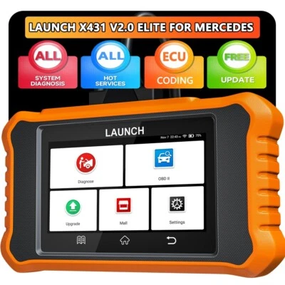 LAUNCH X431 ELITE V2.0 for Mercedes-Benz Sprinter Full System Diagnostic Tools