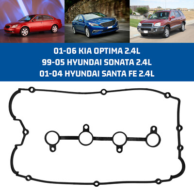 2244138010 Valve Cover Gasket Set Compatible For 1999-2005 Hyundai