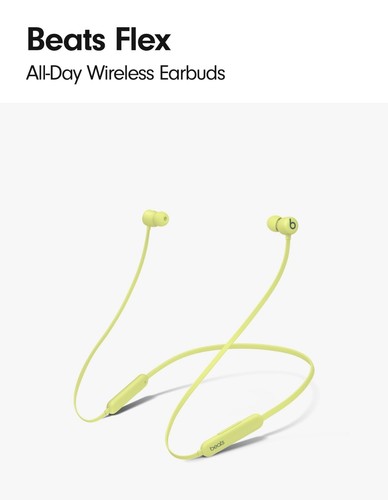 Beats by Dr. Dre Flex Wireless In-Ear Headphones - Yuzu Yellow