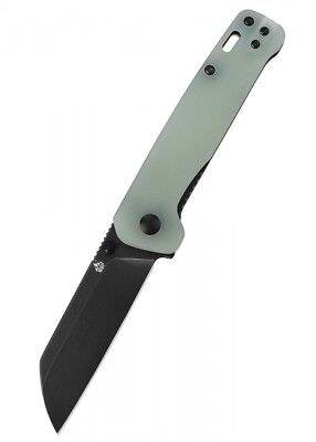 Taschenmesser Penguin, D2 schwarze stonewashed Klinge, Jade G10 Griff - Folder