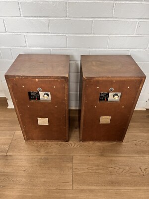 Pair of Sansui SP-100 3 Way Speaker Original Made in Japan Work