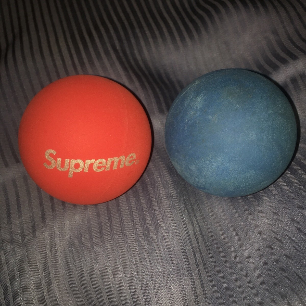 Supreme SS16 Sky Bounce Ball - Red And Blue Hand Accessory 2016