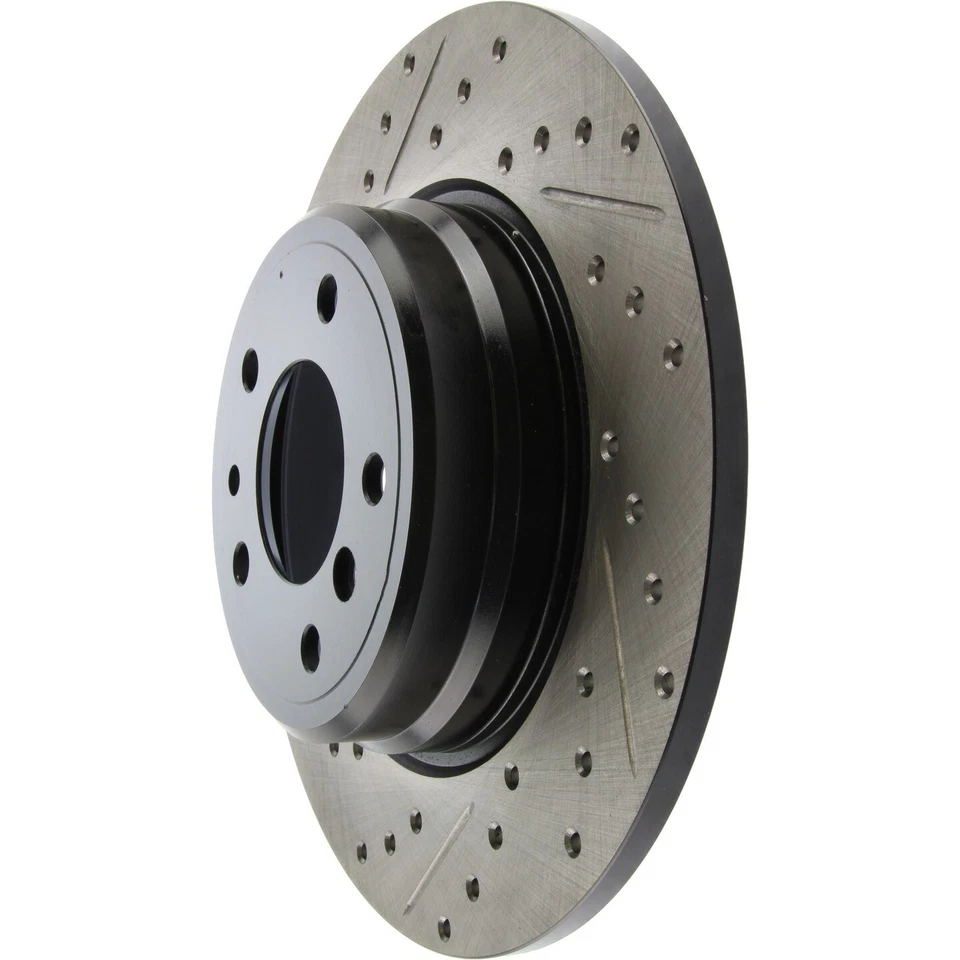 Rotor de freno de disco lateral pasajero trasero Stoptech para BMW (127.34032R) Foto 3 de 4