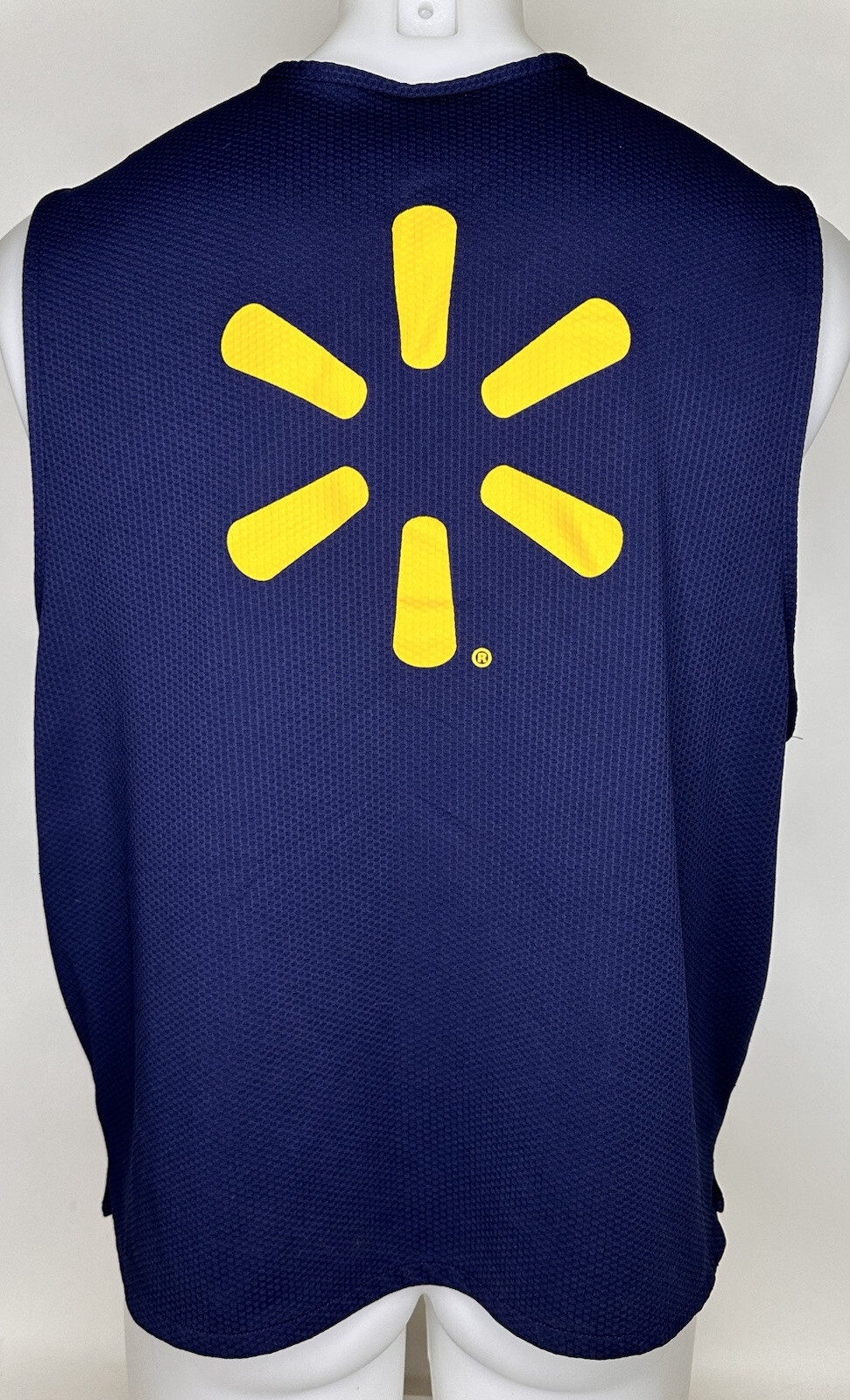 Walmart Employee Vest Navy Full Zip Proud Associate W… Gem