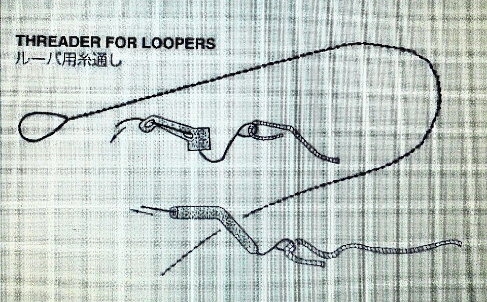 Juego de 4 enhebradoras Looper para todos los overlockers/sergers Foto 3 de 3