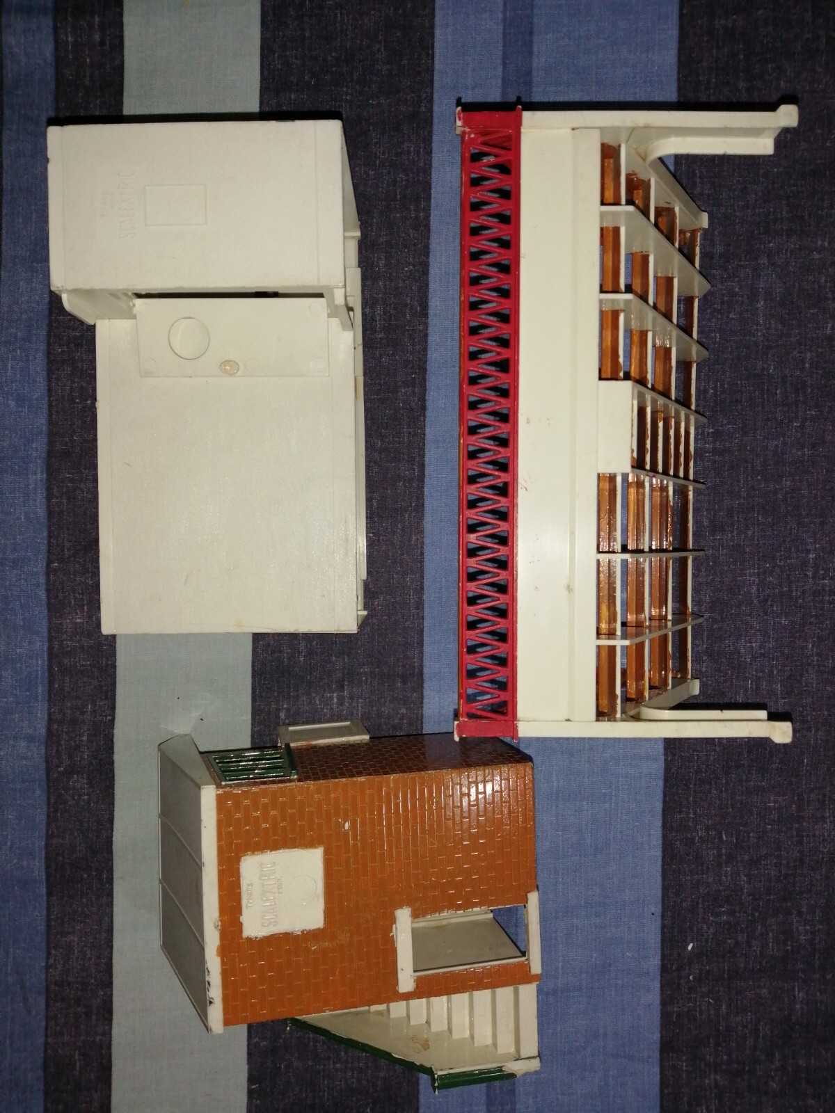 Vintage Scalextric Triang buildings, Openroof Grandstand eBay