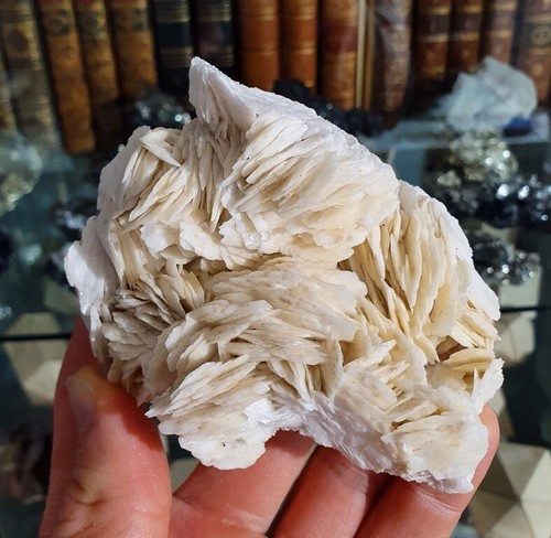 Baryte, Mine de Baugis, Saint-Bresson, Le Vigan, Gard (30), Occitanie, Fr - Picture 3 of 10