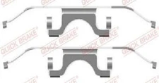 Original quick brake accessory set disc brake pad 109-1702 for BMW