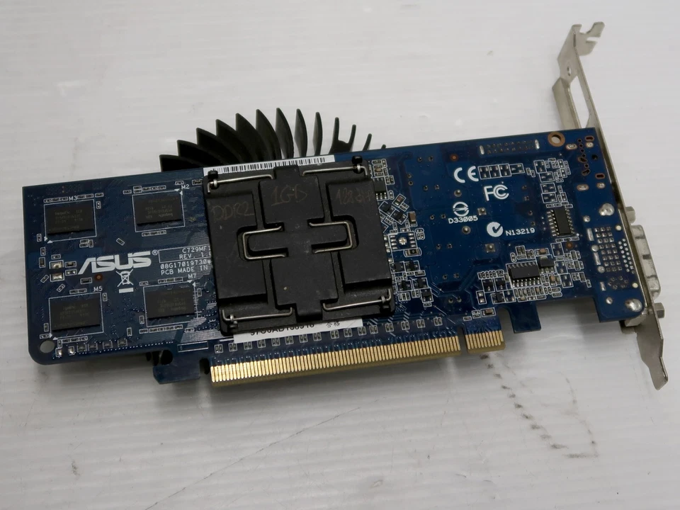 GeForce 9400GT, 1GB DDR2, 128 BIT, PCI-E, DVI, HDMI, Asus EN9400GT - WORKING! - Image 3 of 4