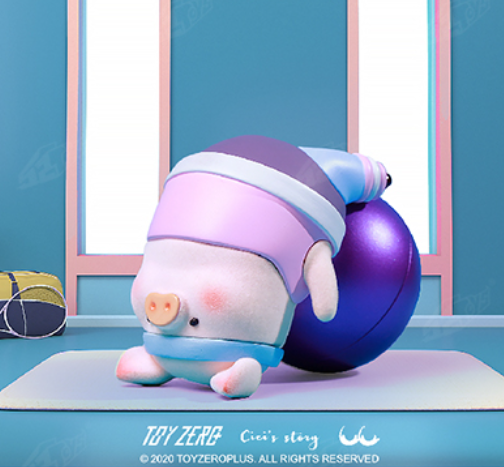 lulu The Fitness Club 8個セット 子豚LULU ザ・フィットネスクラブシリーズ 8個入りBOX