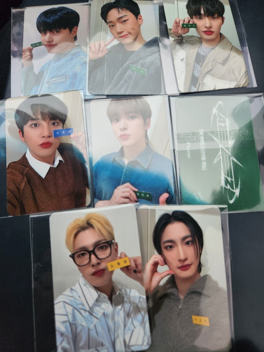 ATEEZ ホンジュン name tag トレカ ATEEZ ホンジュン name tag トレカ