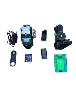 Huepar 12 Linien-3D selbstnivellierendes Laserniveau mit LCD-Bildschirm 3 x 360
